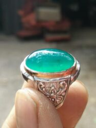 Cinci Batu Bacan Doko Super Ring Perak